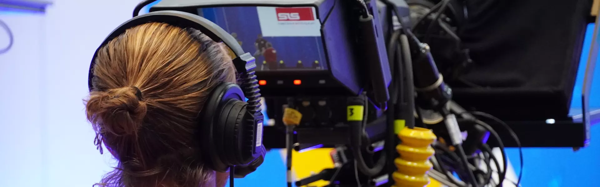 Videotechnik im Einsatz Kameramann beim Dreh