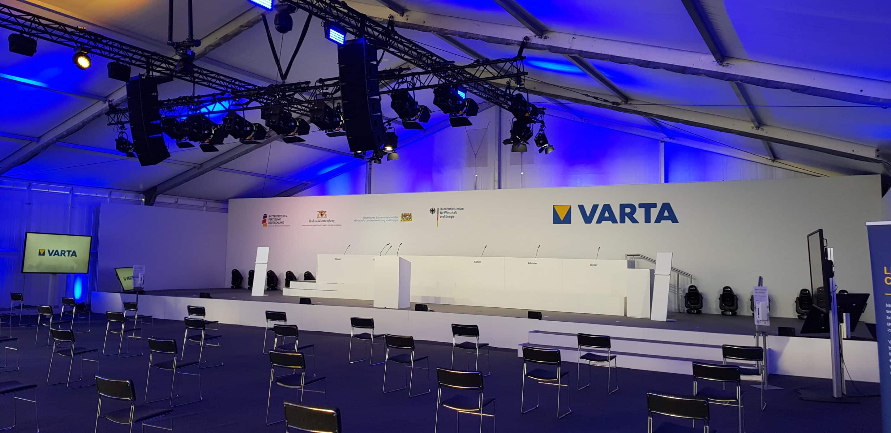 eventbühne zelt